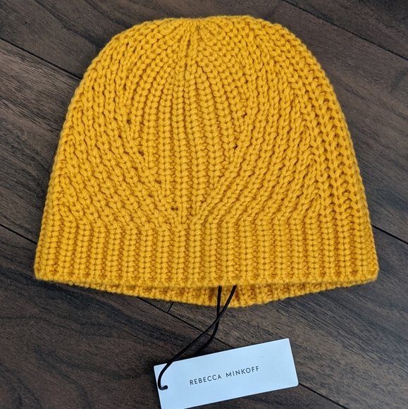 YELLOW Rebecca Minkoff Beanie - Picture 4 of 5